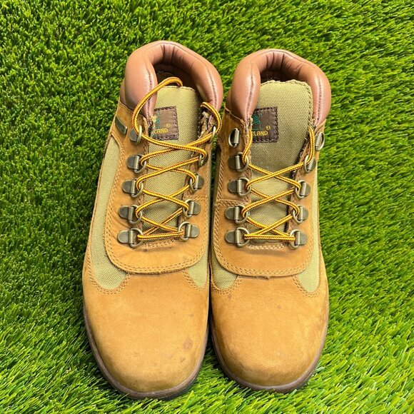 Timberland Field Boys Size 6Y Brown Outdoor Waterproof Leather Hiking Boots main image 4